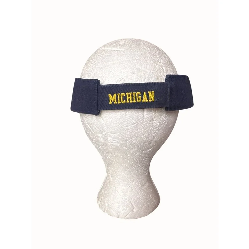 Nike Michigan Wolverines‎ Adjustable Visor Cap embroidered UofM